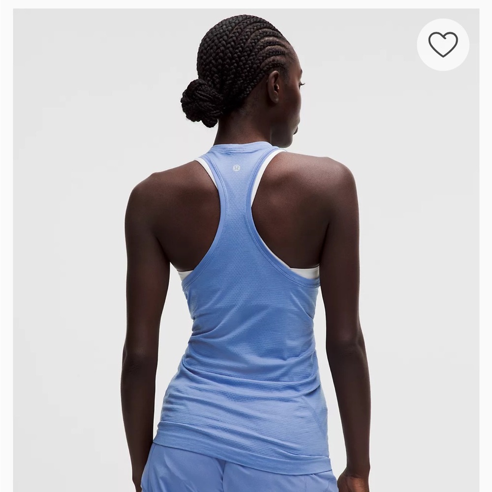 💎 Lululemon Swiftly Tech Razor Back Tank Top Size 14 - Picture 5 of 5